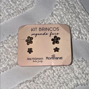 Rommanel Flower Earring Set